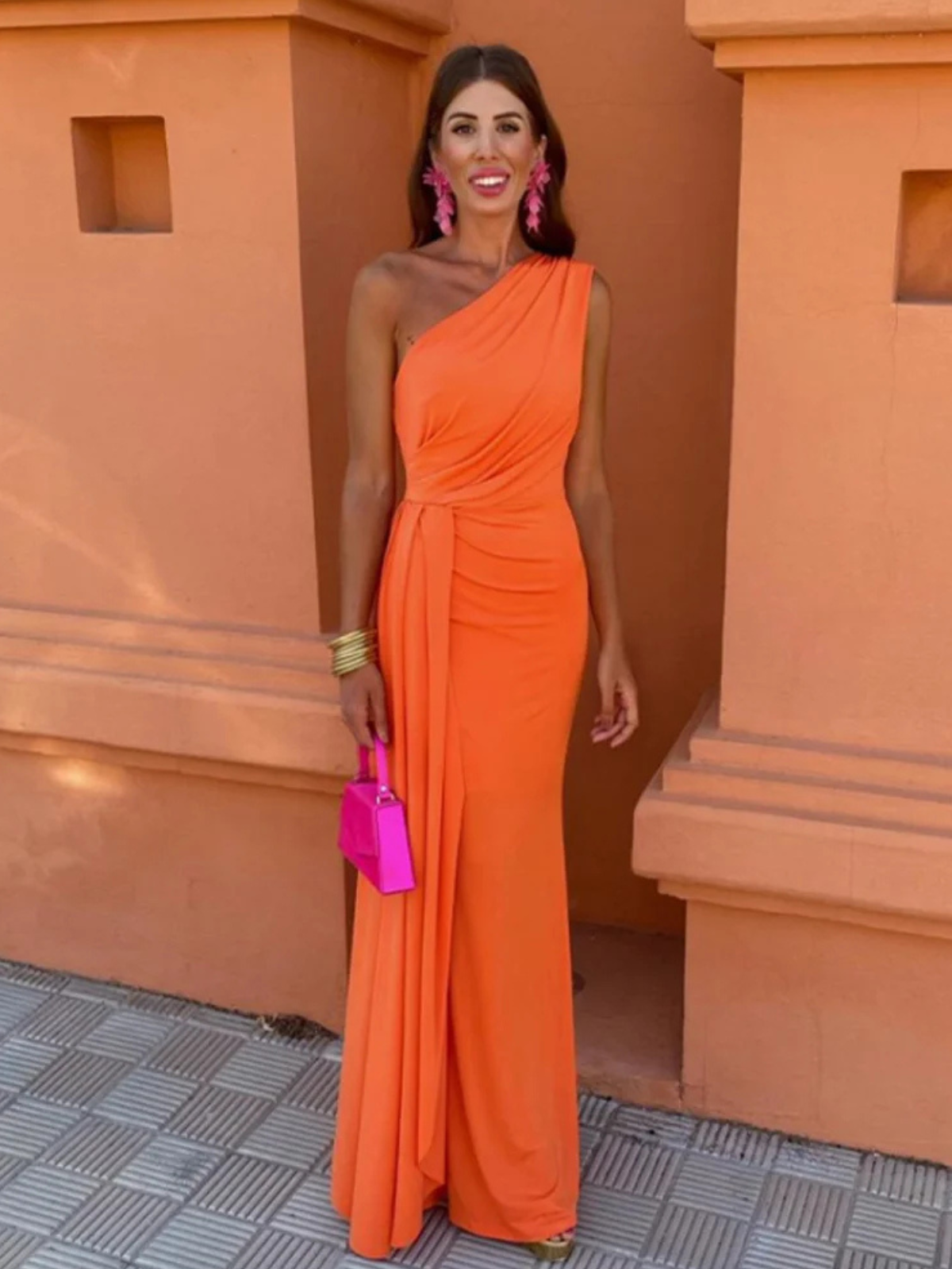 Elizabeth™ | Asymmetrical Maxi Dress