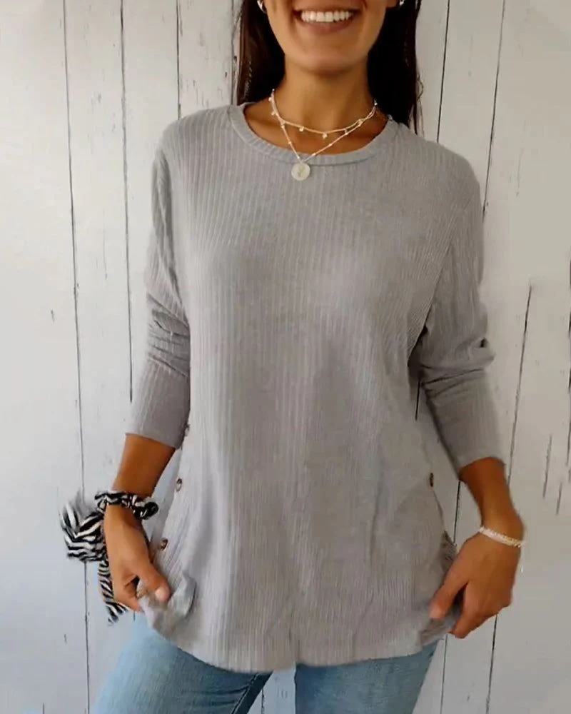 Luna | Casual Crew Top