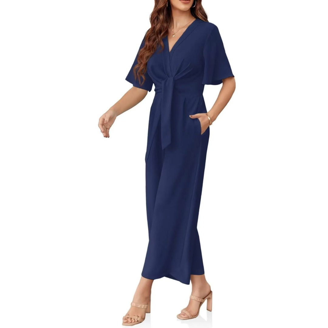 Gabriella™ | Elegant Summer Tie Knot Jumpsuits