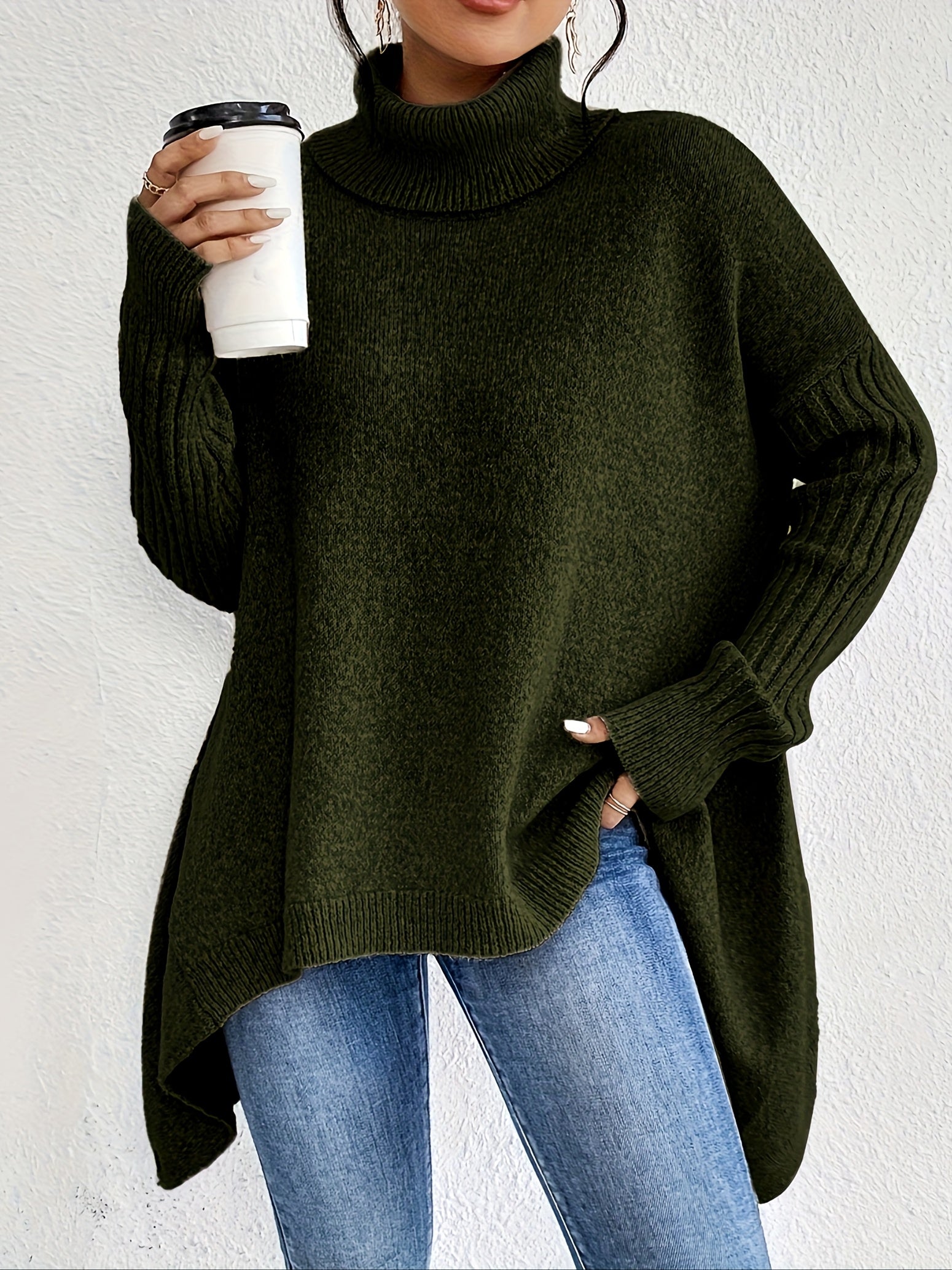 Margaret | Oversized Turtleneck Sweater