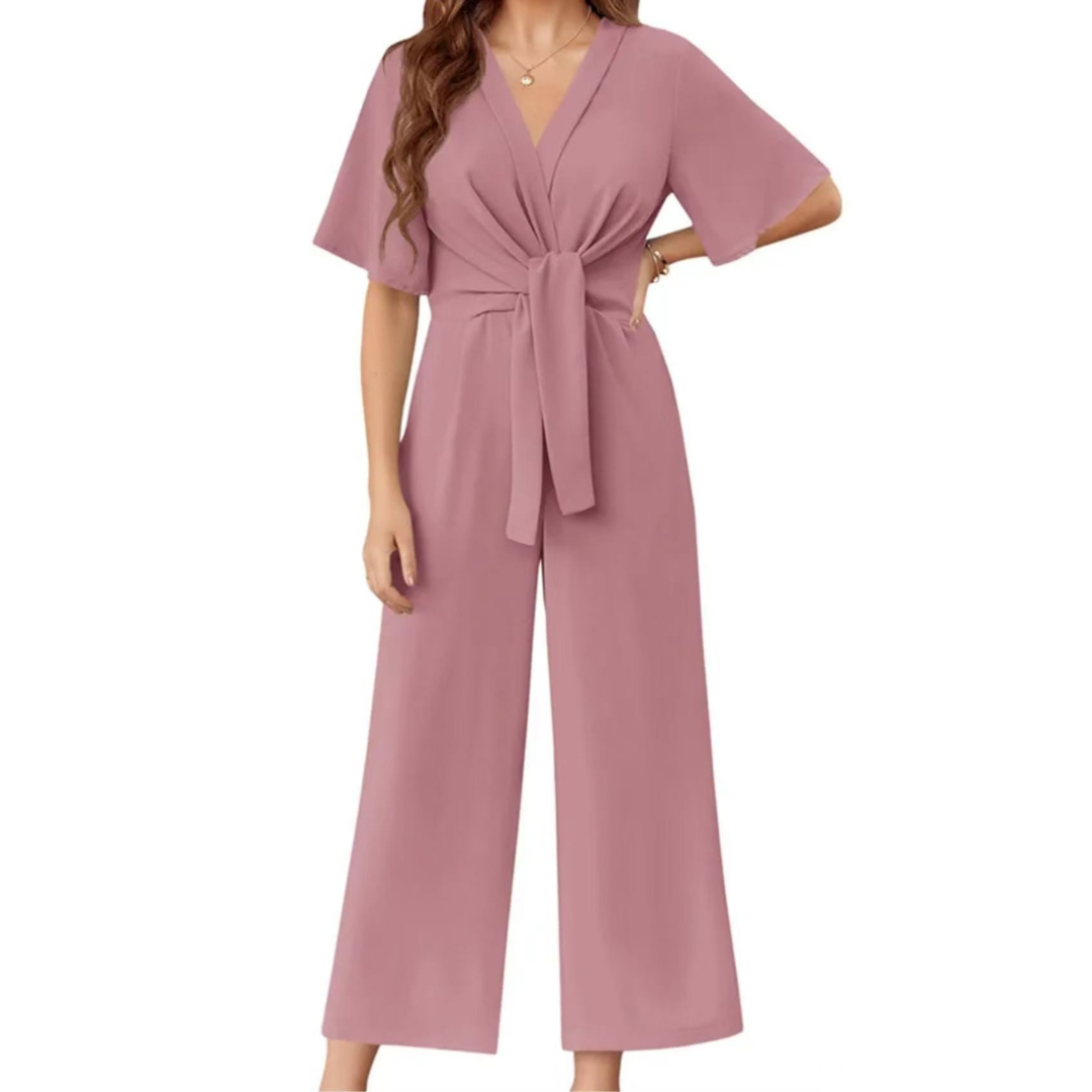 Gabriella™ | Elegant Summer Tie Knot Jumpsuits