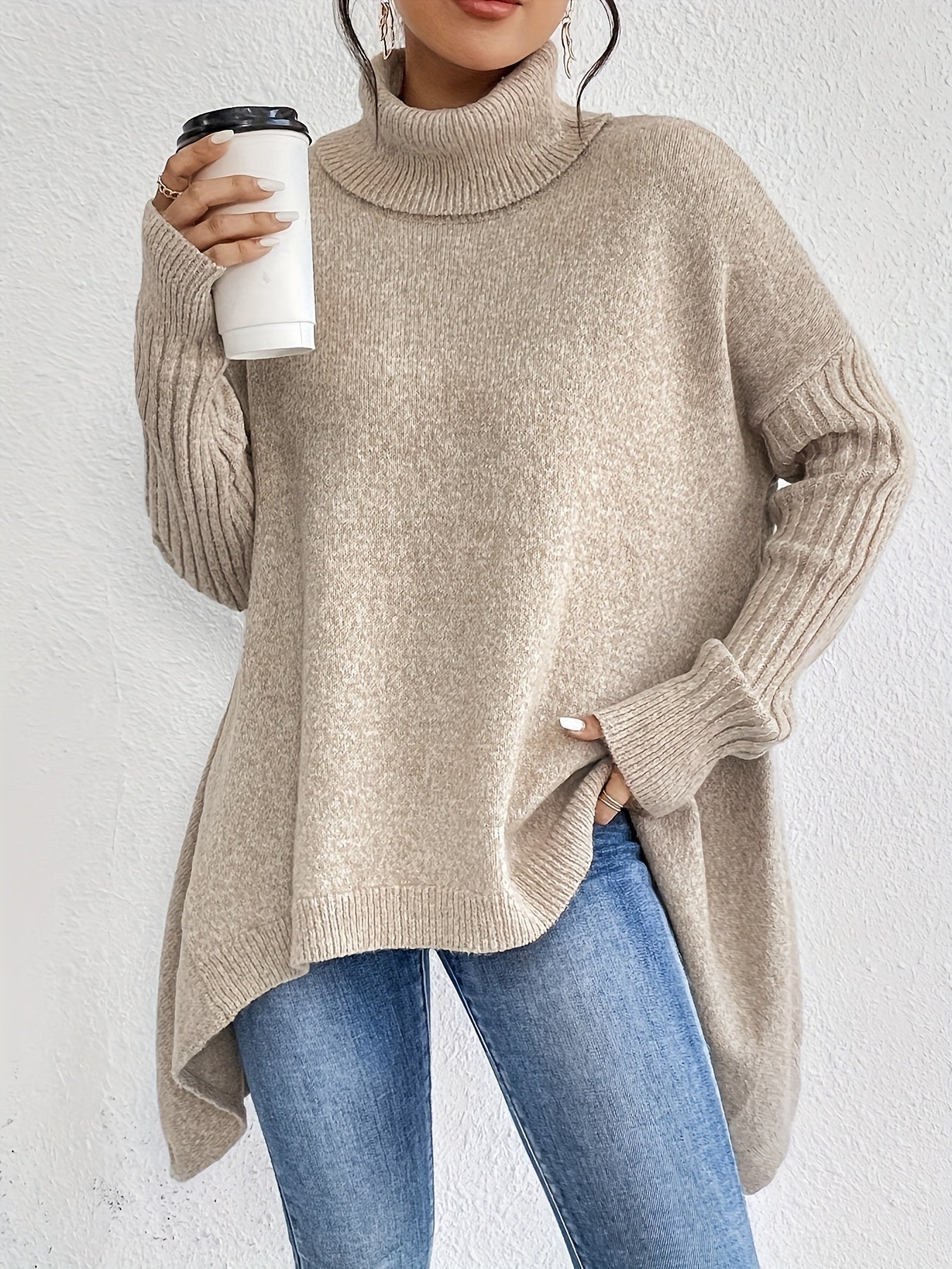 Margaret | Oversized Turtleneck Sweater