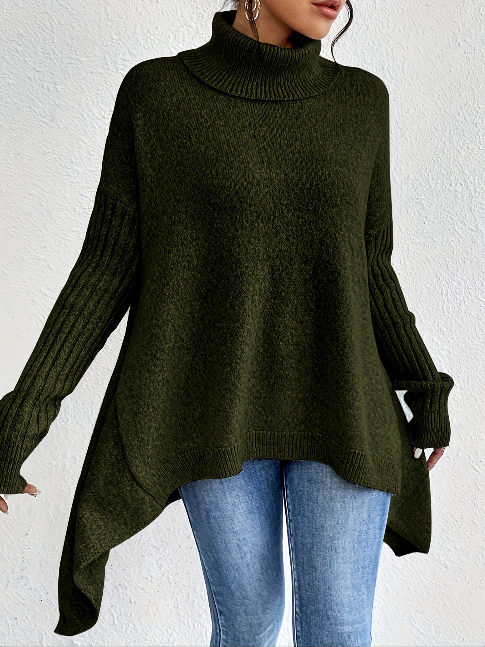 Margaret | Oversized Turtleneck Sweater
