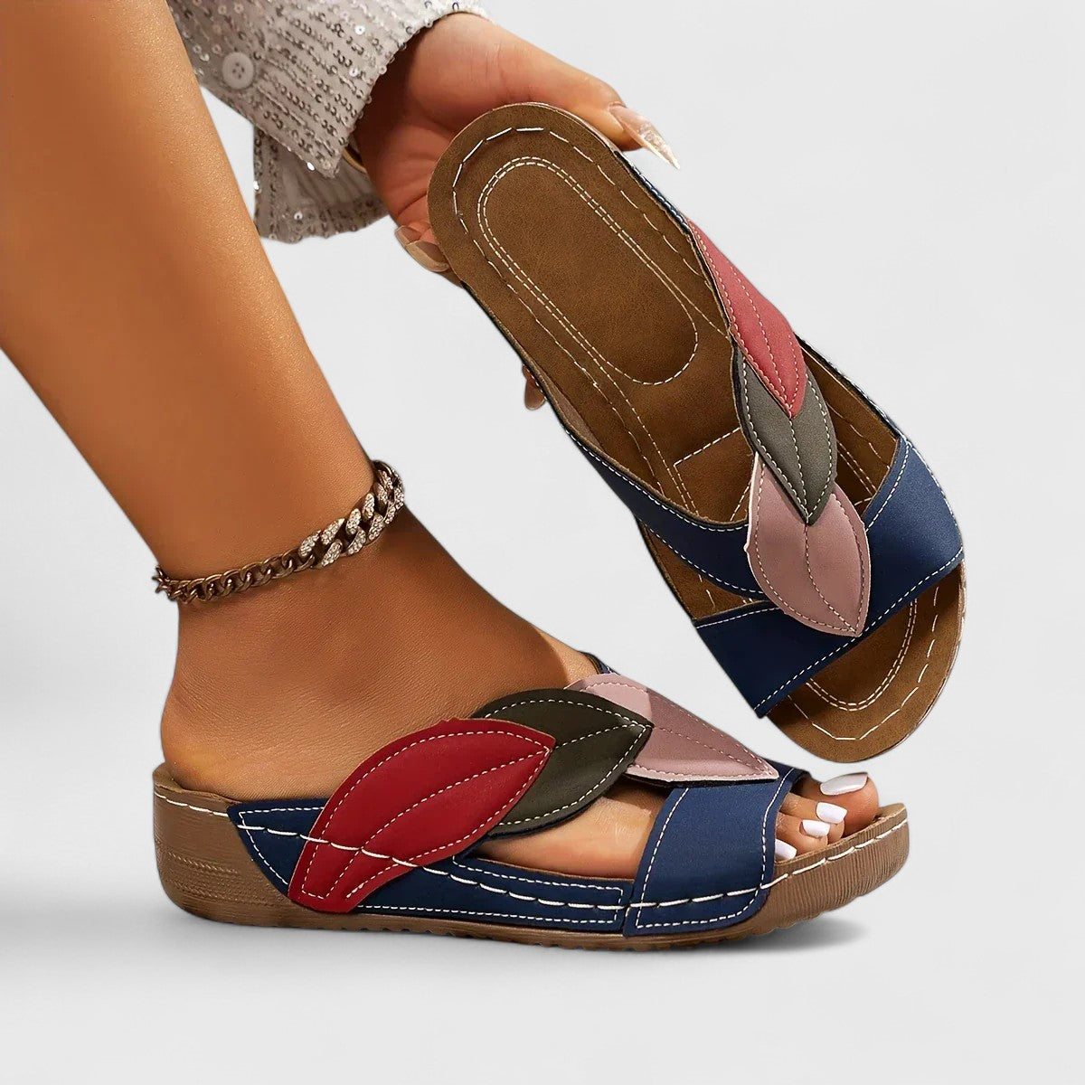 Cheryl | Comfort Slip-On Sandals