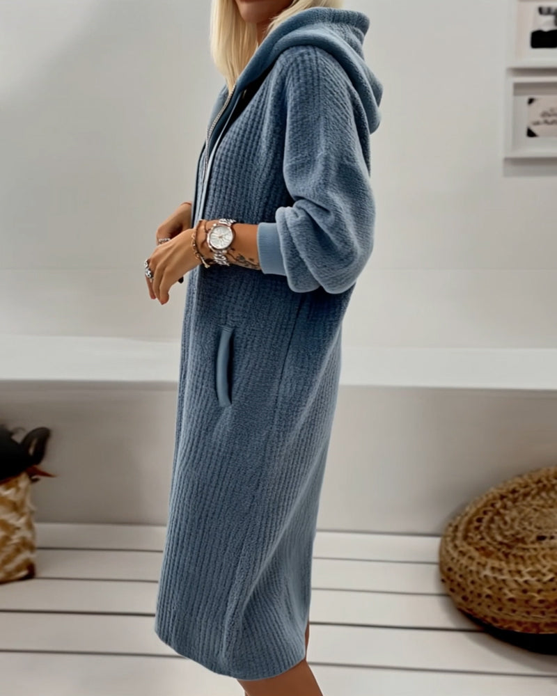 Catherine™ | Hooded Knit Dress