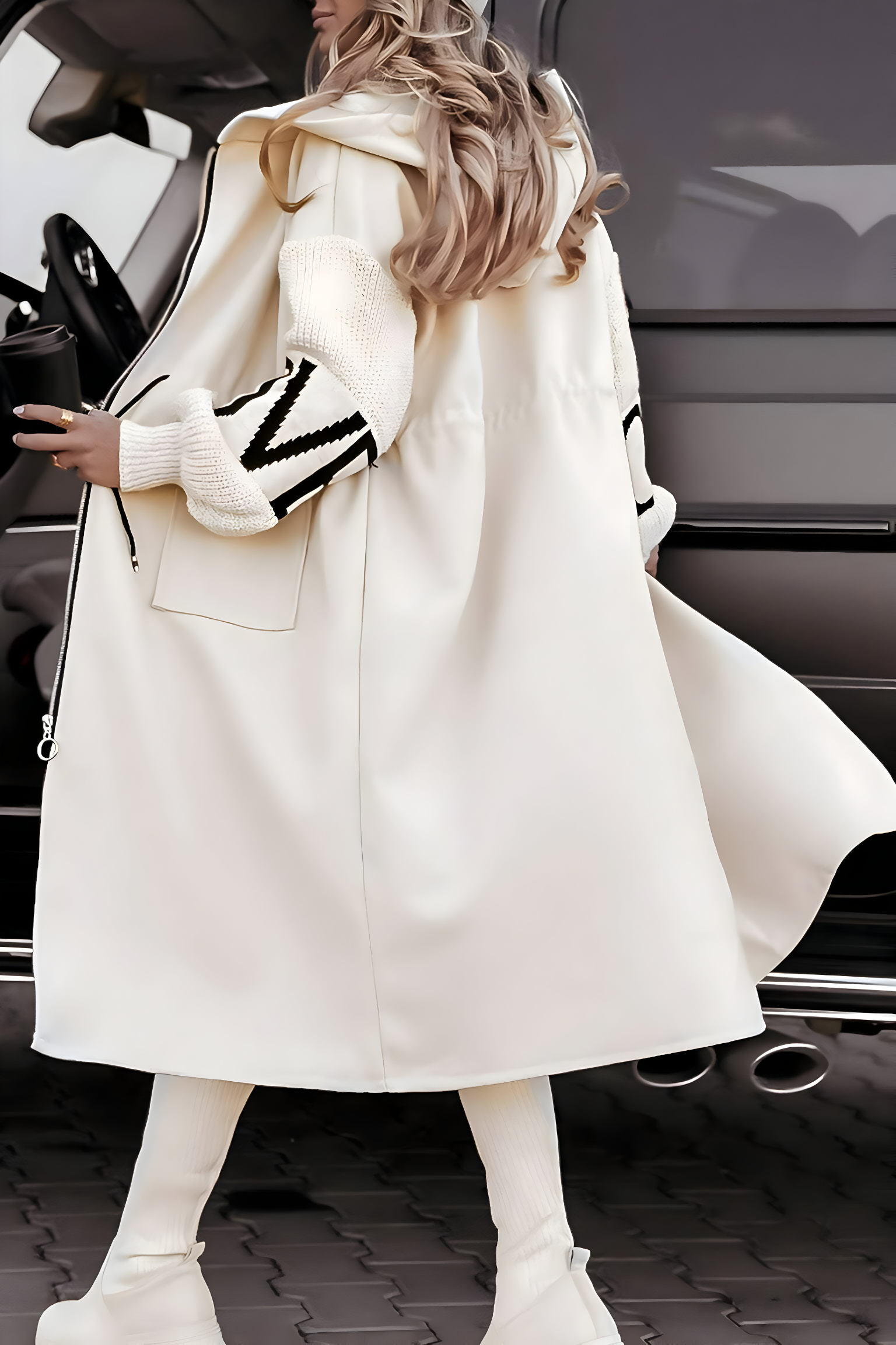 Madeleine™ | Elegant Hooded Coatigan