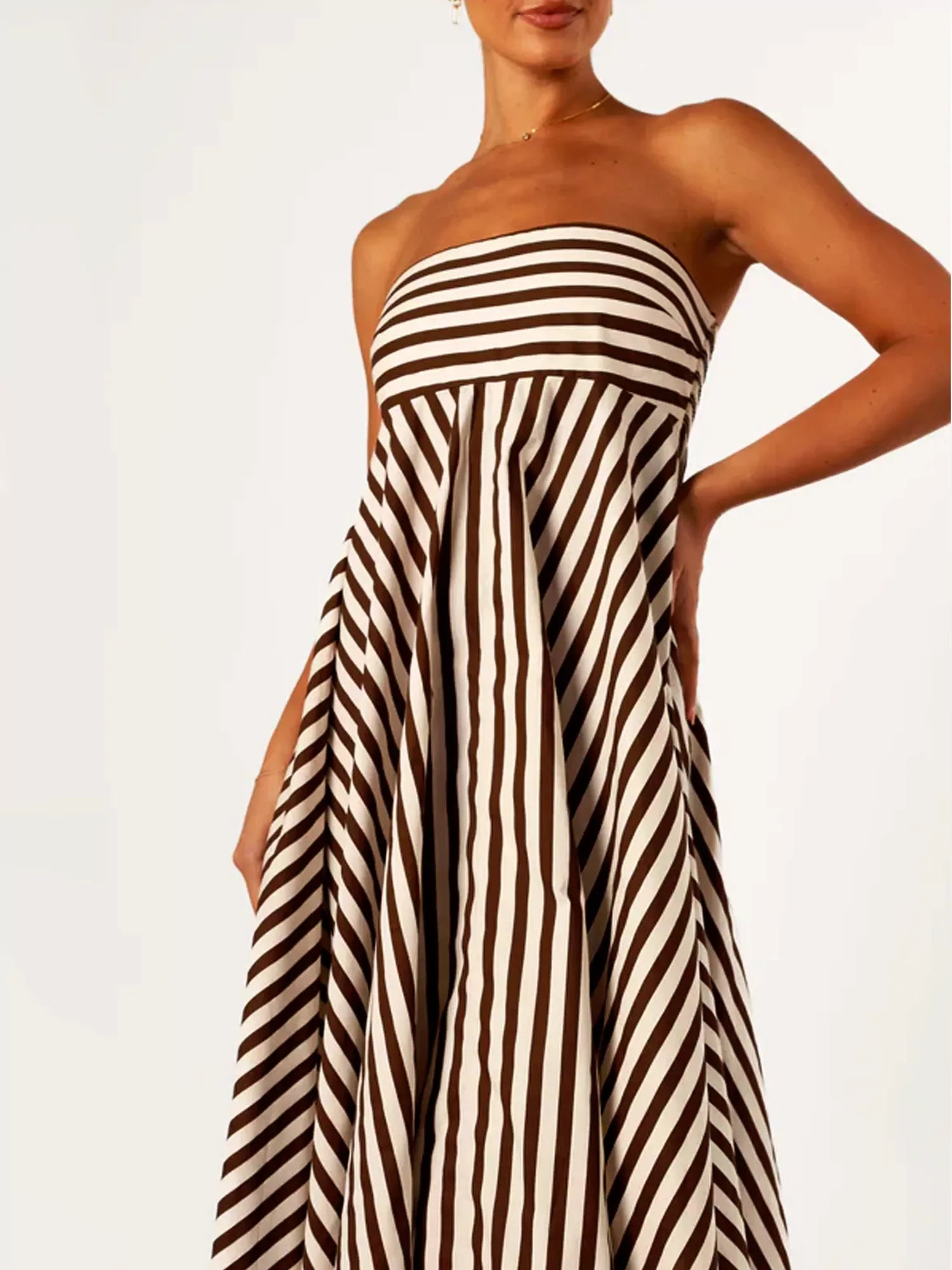 Lauren | Charm Ruched Maxi Dress