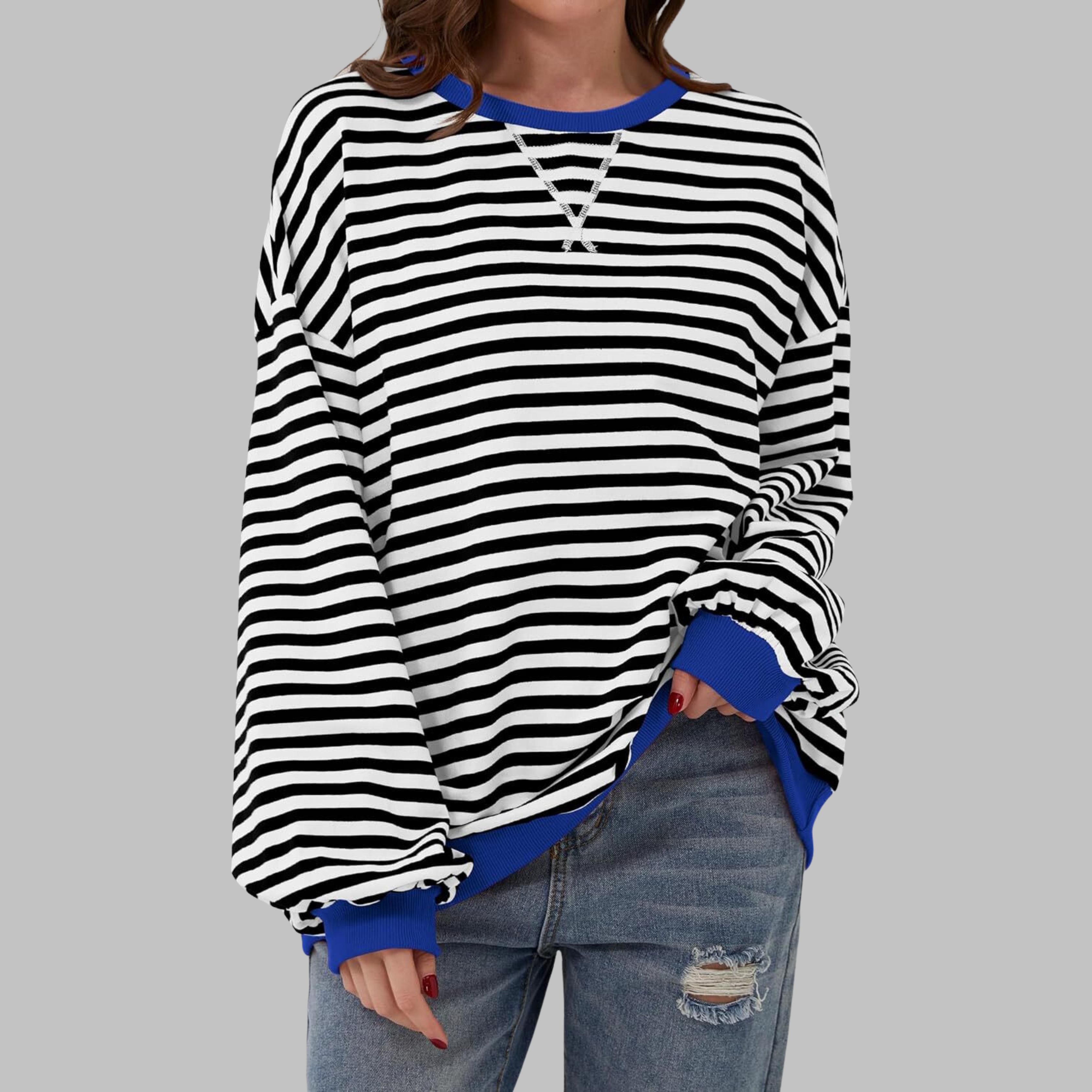 Bridget™ | Striped Knit Top