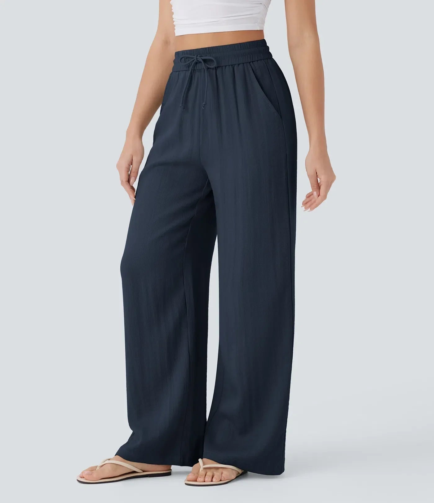 Lucy | Elegant Linen Pants
