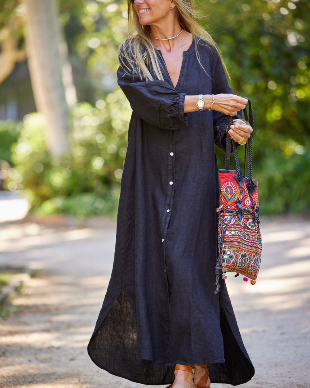 Monelle | Pretty Lightweight Linen Dress