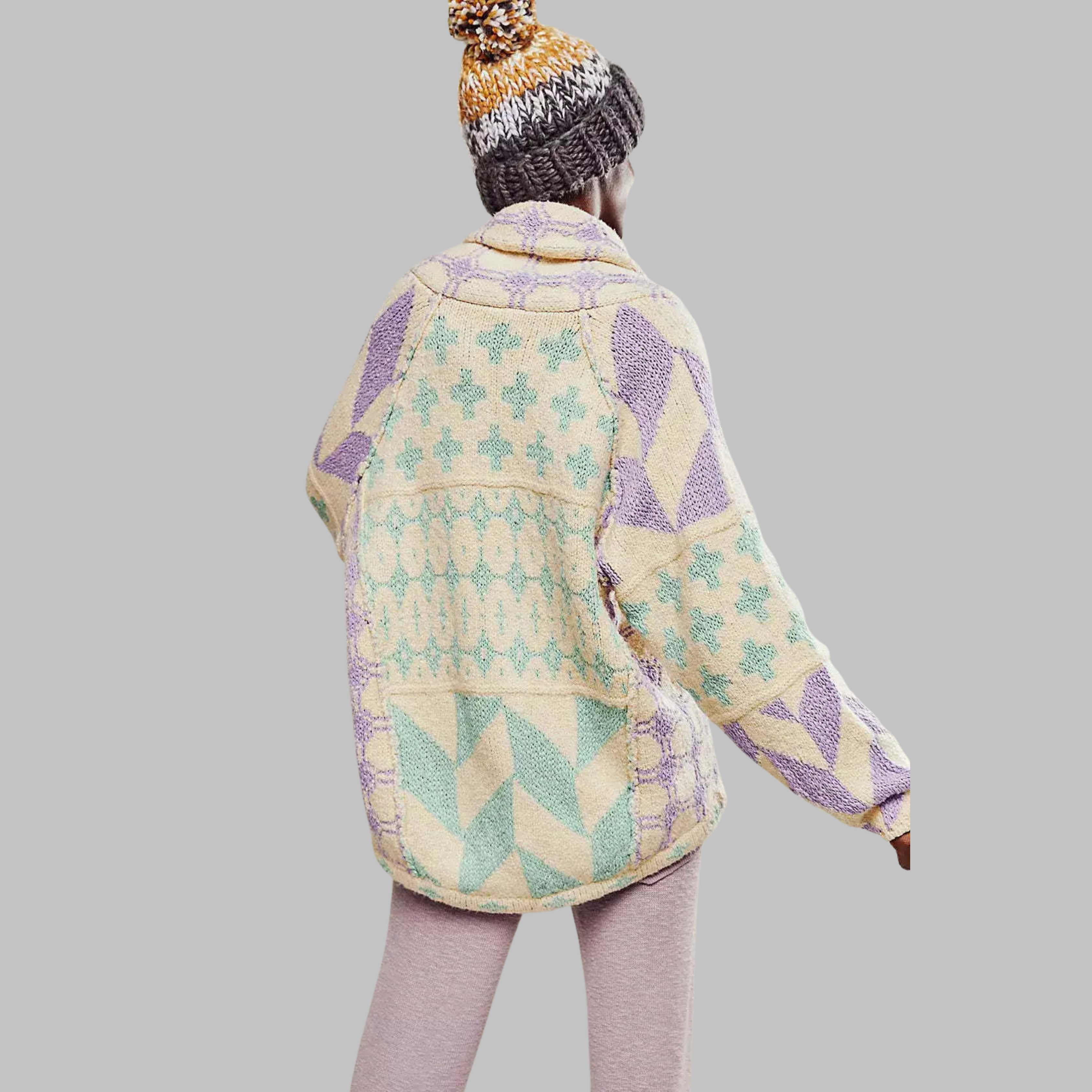 Lorraine™ | Vintage Oversized Cardigan