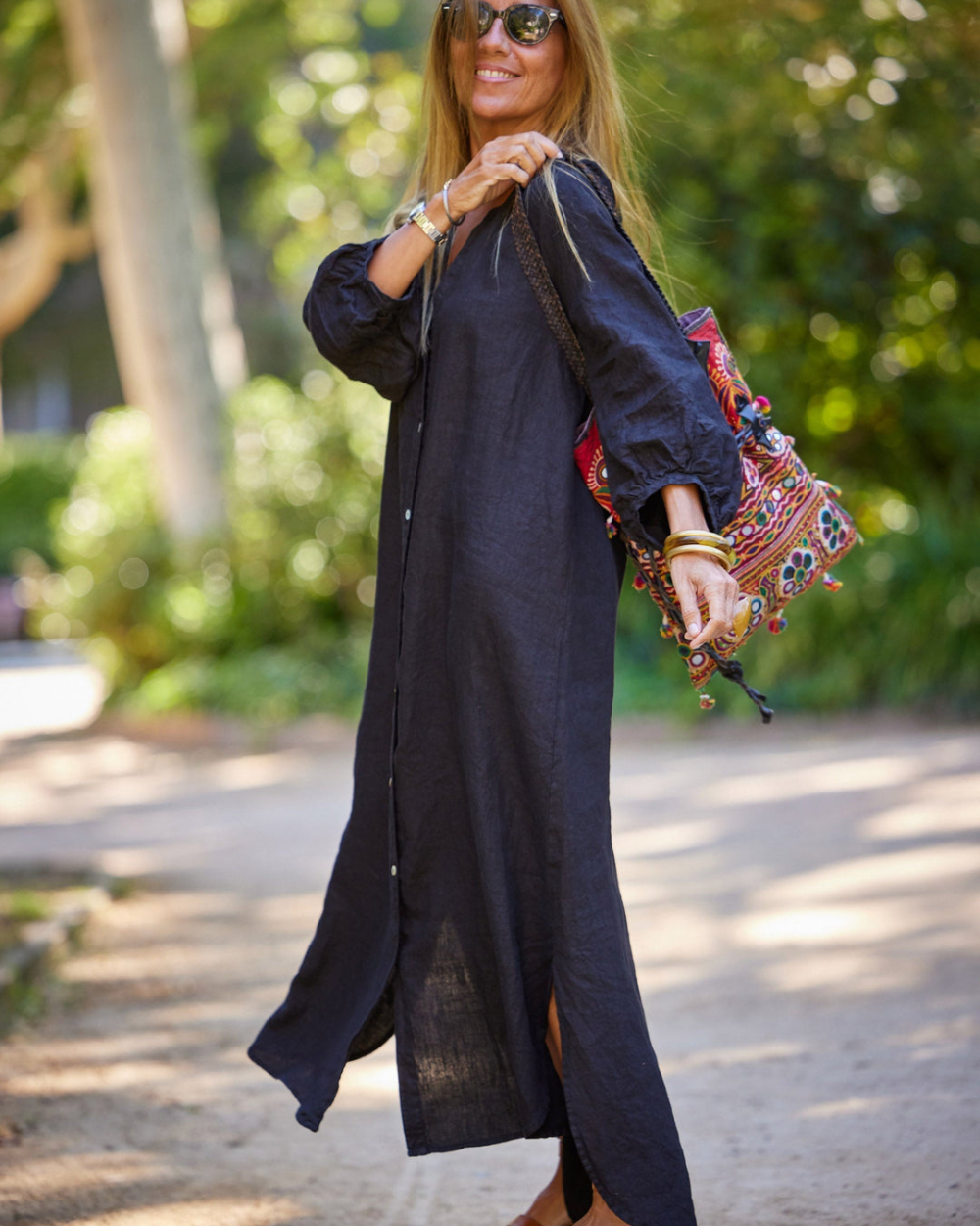 Monelle | Pretty Lightweight Linen Dress