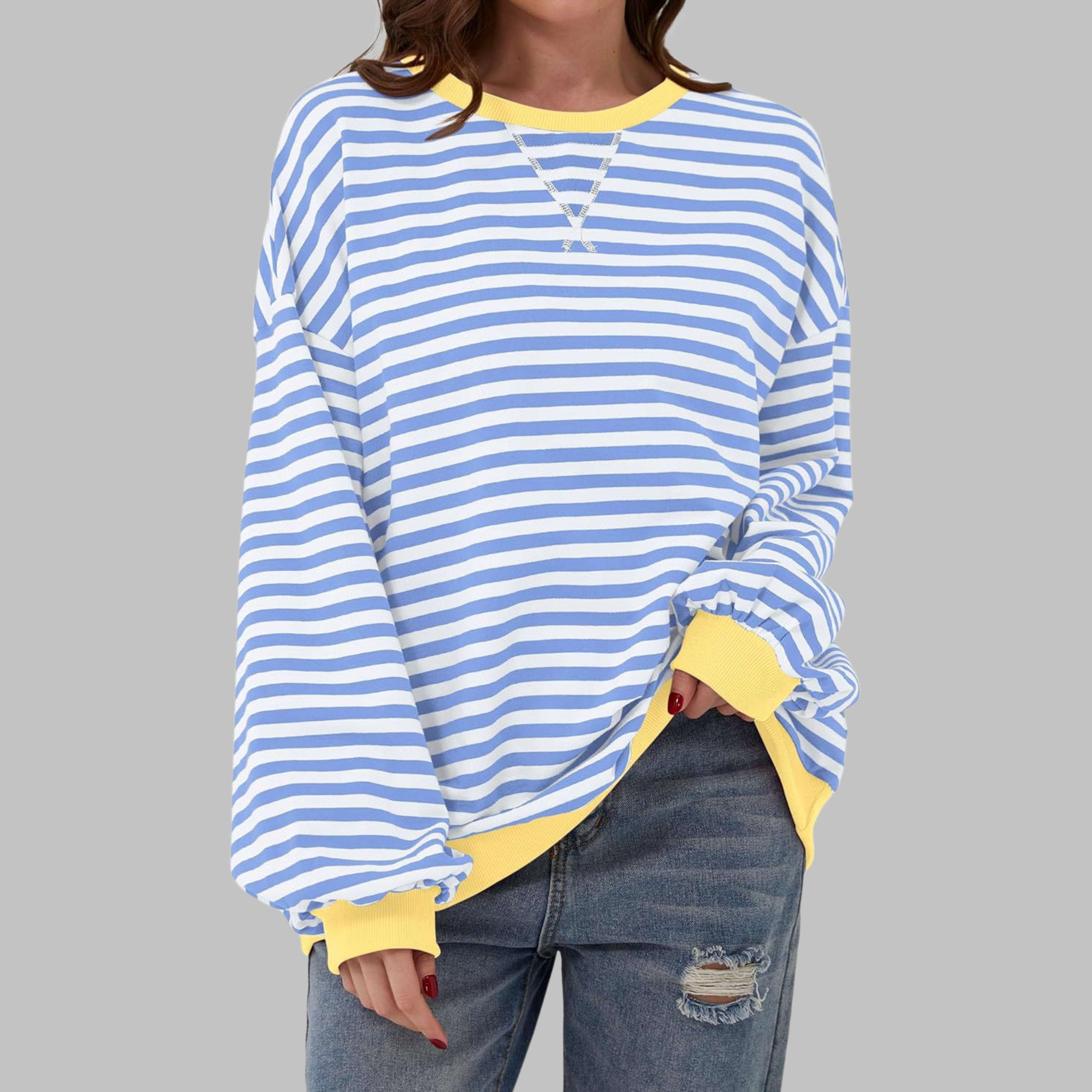Bridget™ | Striped Knit Top
