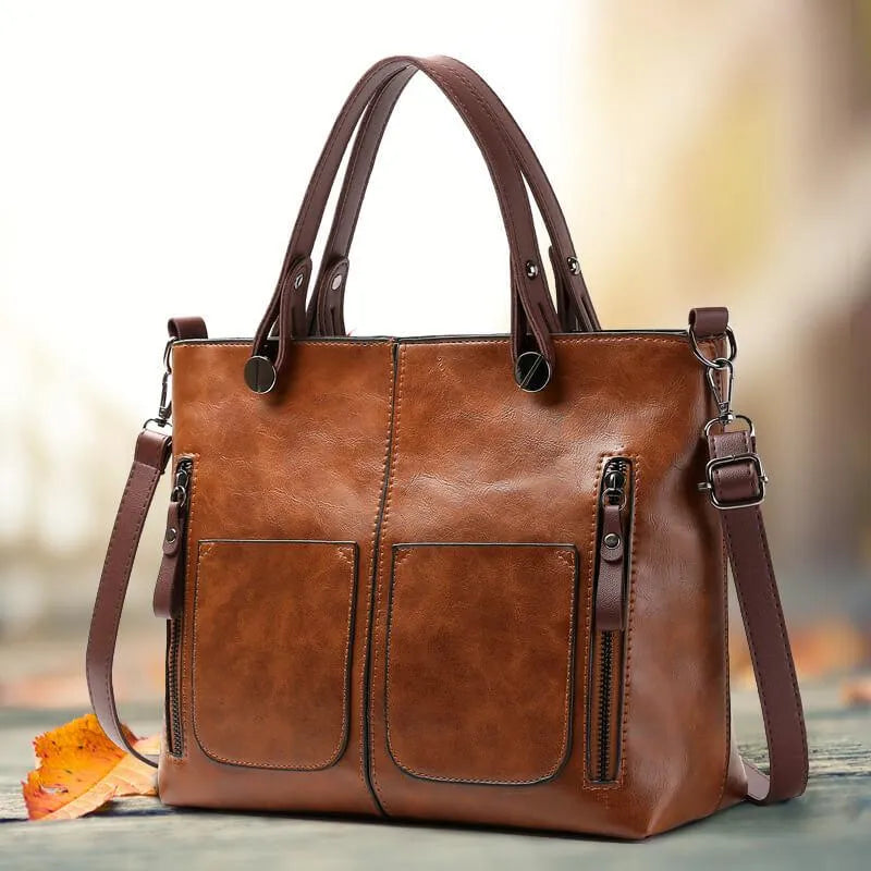 Amanda™ | Leather Shoulder Bag