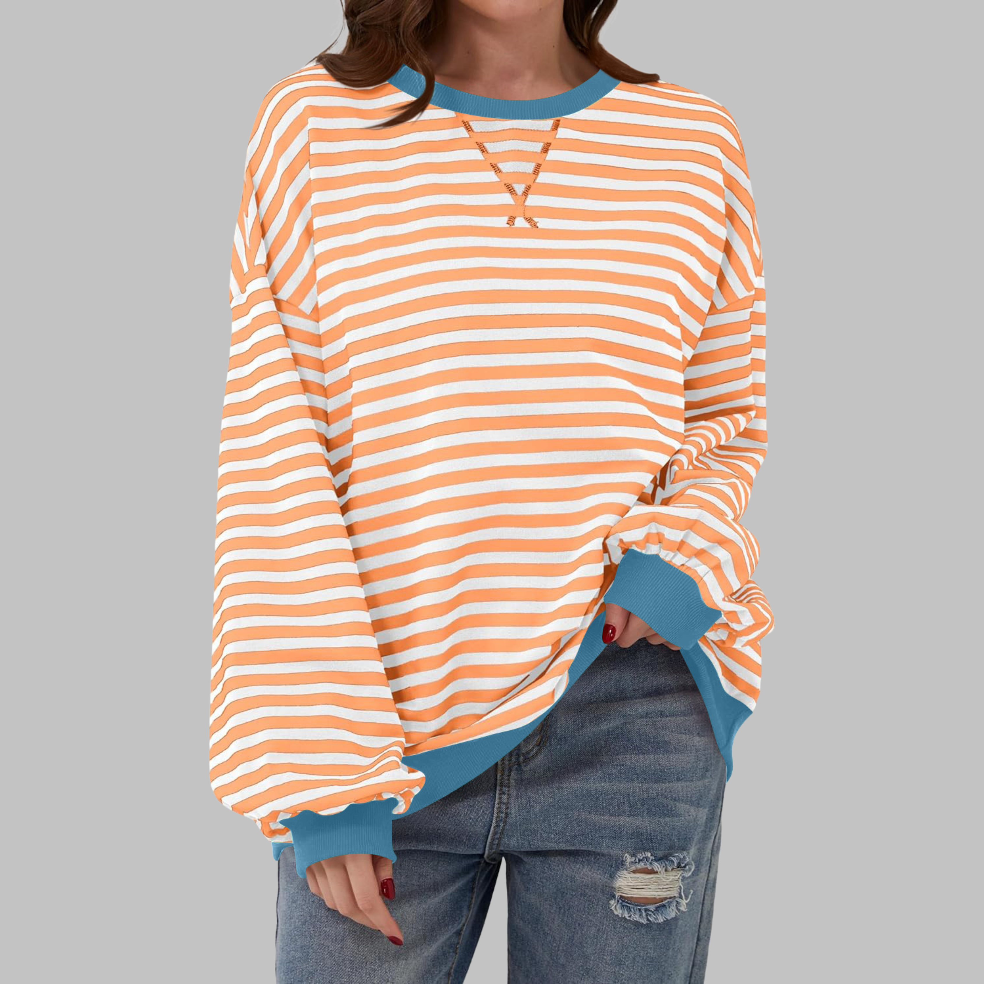 Bridget™ | Striped Knit Top