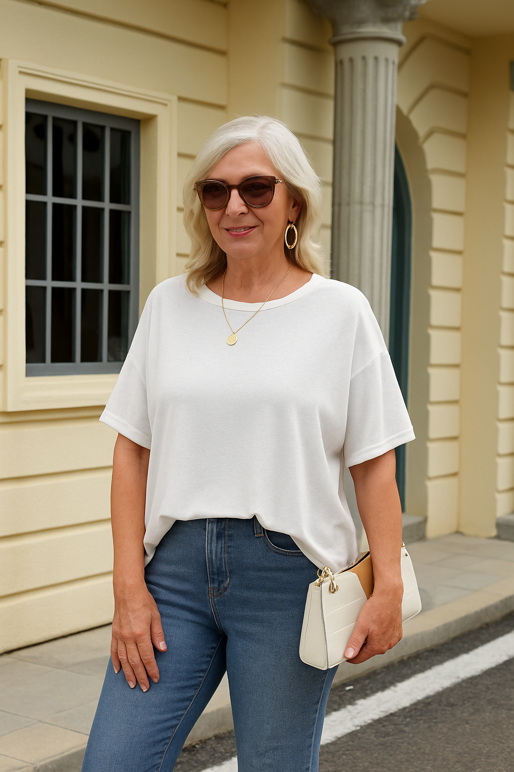 Patricia | Flowy Dolman Top