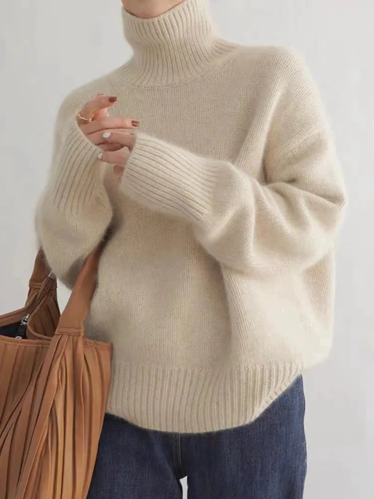 Isabella™ | Cashmere Turtleneck Sweater