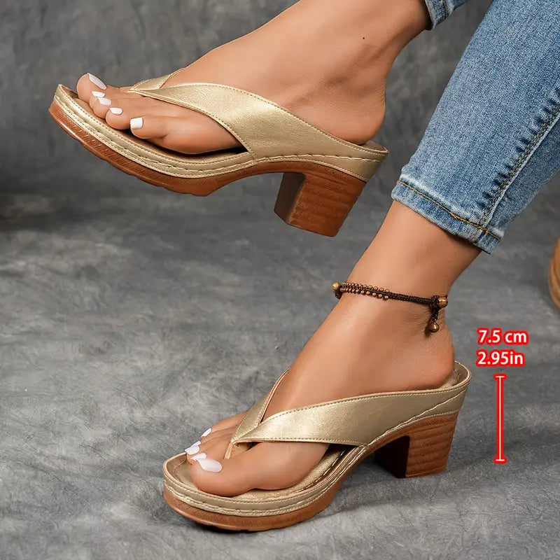 Monelle™ | Orthopedic Slipper with Heel