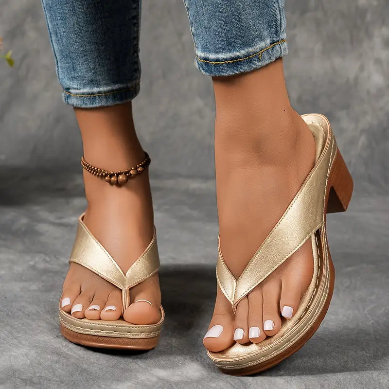 Monelle™ | Orthopedic Slipper with Heel