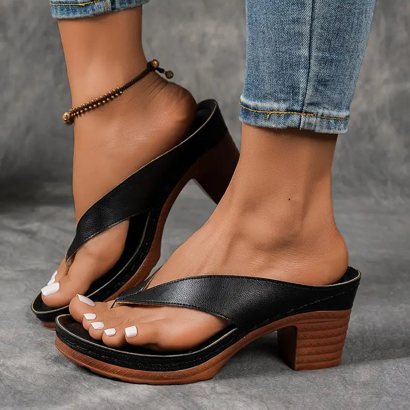 Monelle™ | Orthopedic Slipper with Heel