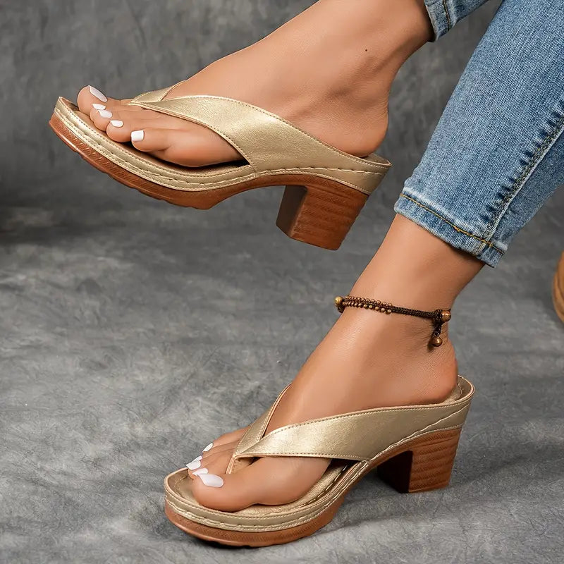 Monelle™ | Orthopedic Slipper with Heel