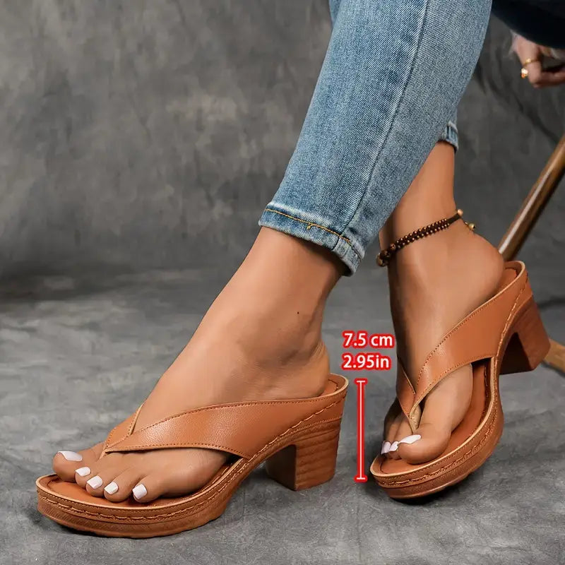 Monelle™ | Orthopedic Slipper with Heel