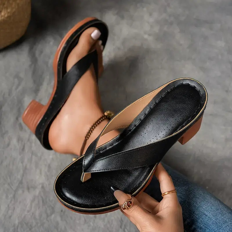 Monelle™ | Orthopedic Slipper with Heel