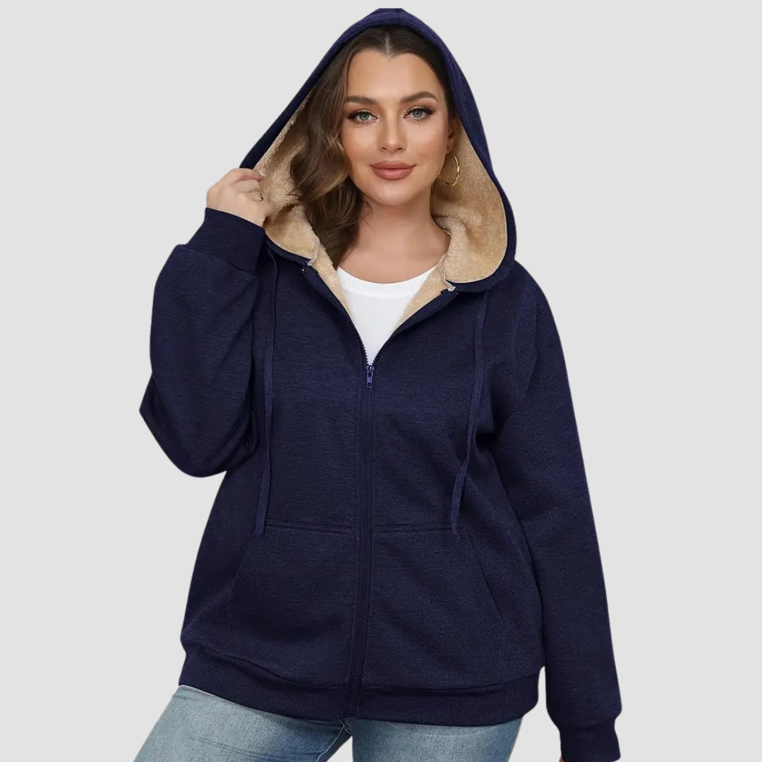 Danika™ | Lambswool Hooded Cardigan