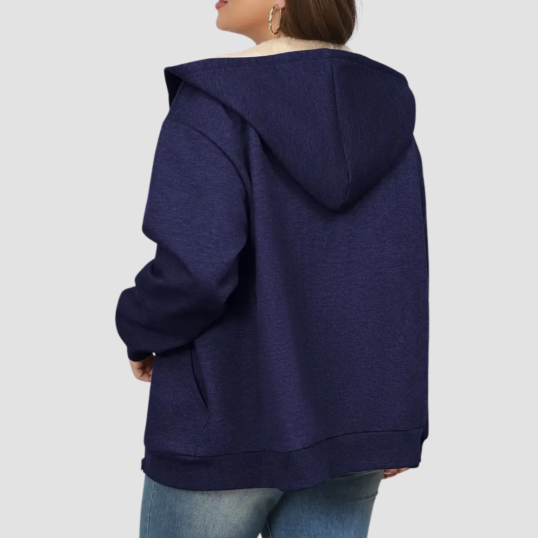 Danika™ | Lambswool Hooded Cardigan