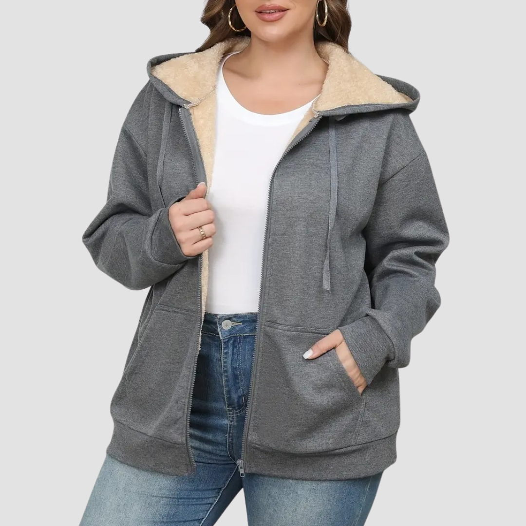 Danika™ | Lambswool Hooded Cardigan