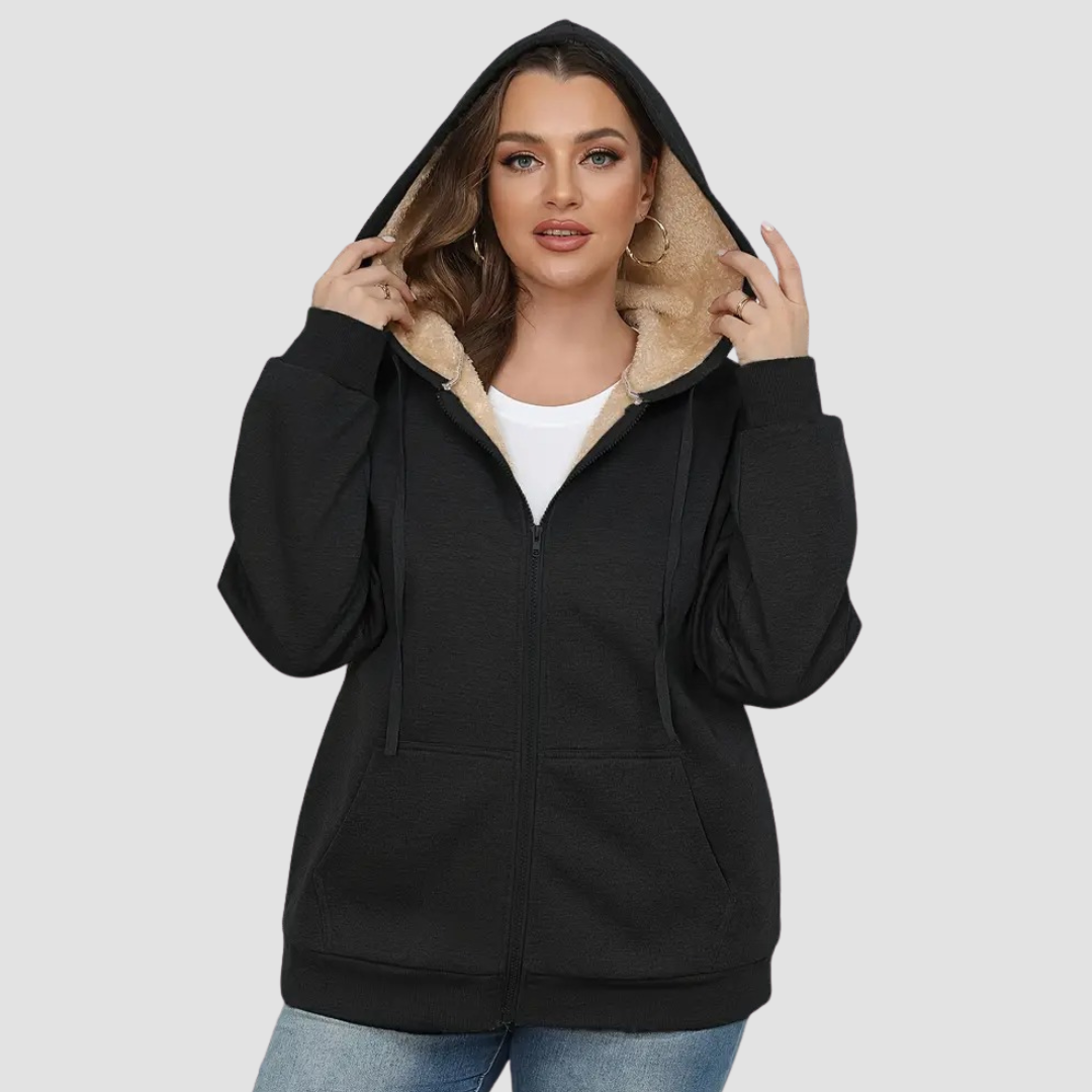 Danika™ | Lambswool Hooded Cardigan