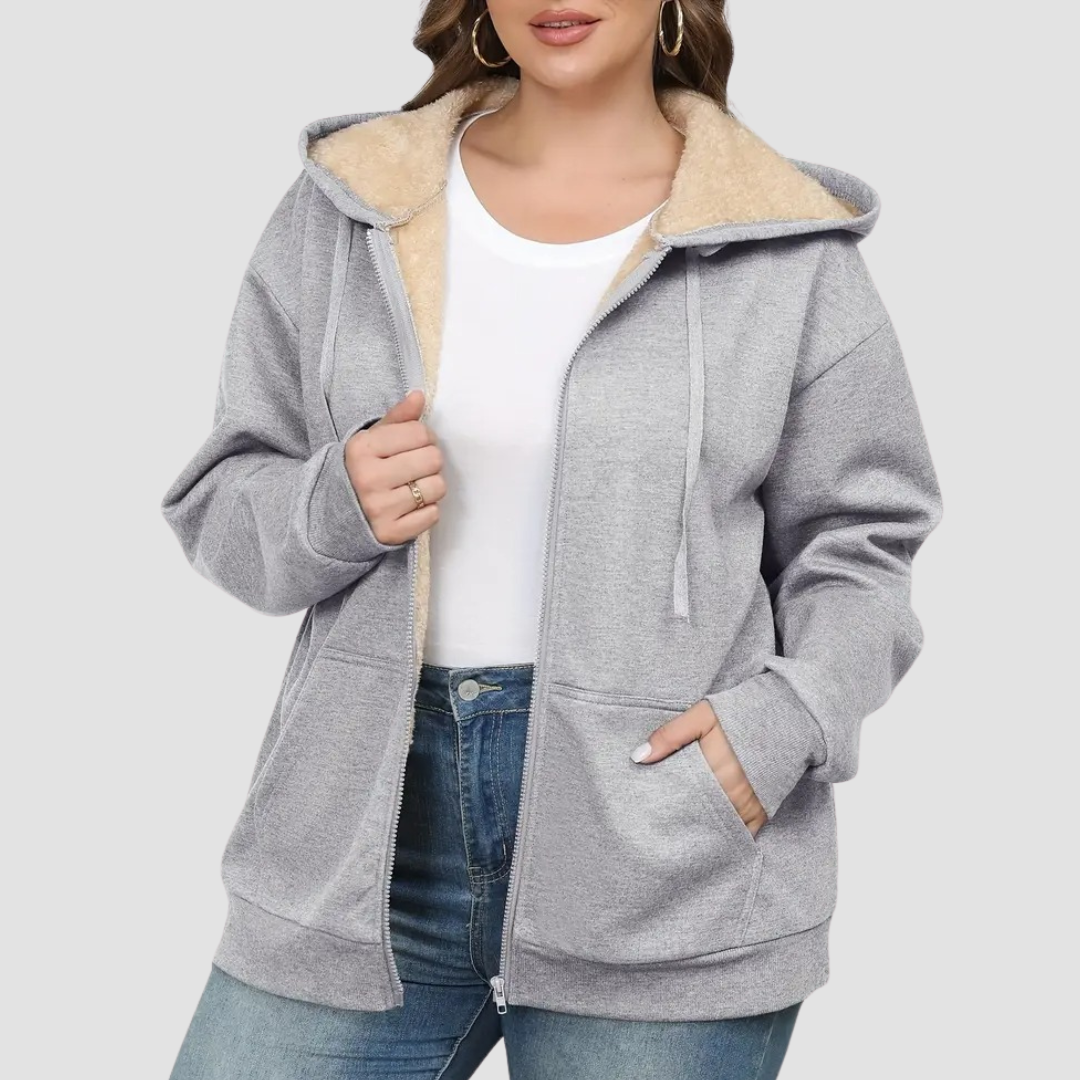 Danika™ | Lambswool Hooded Cardigan
