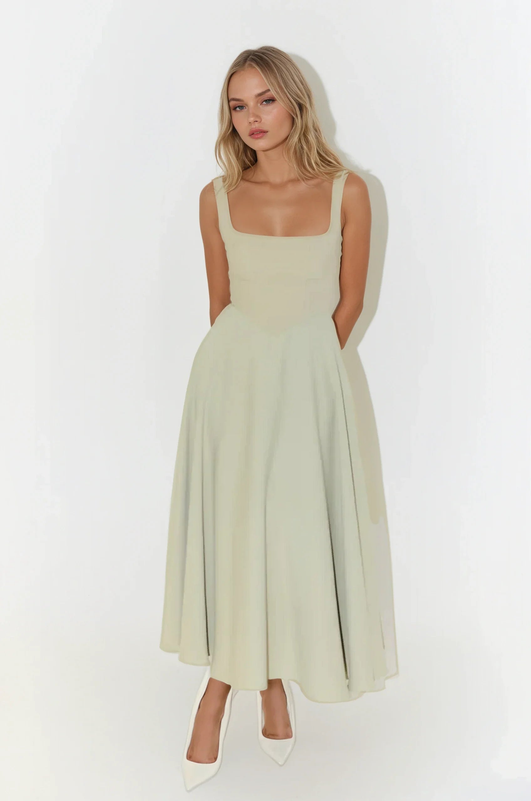 Sofia™  | Classy Midi Dress