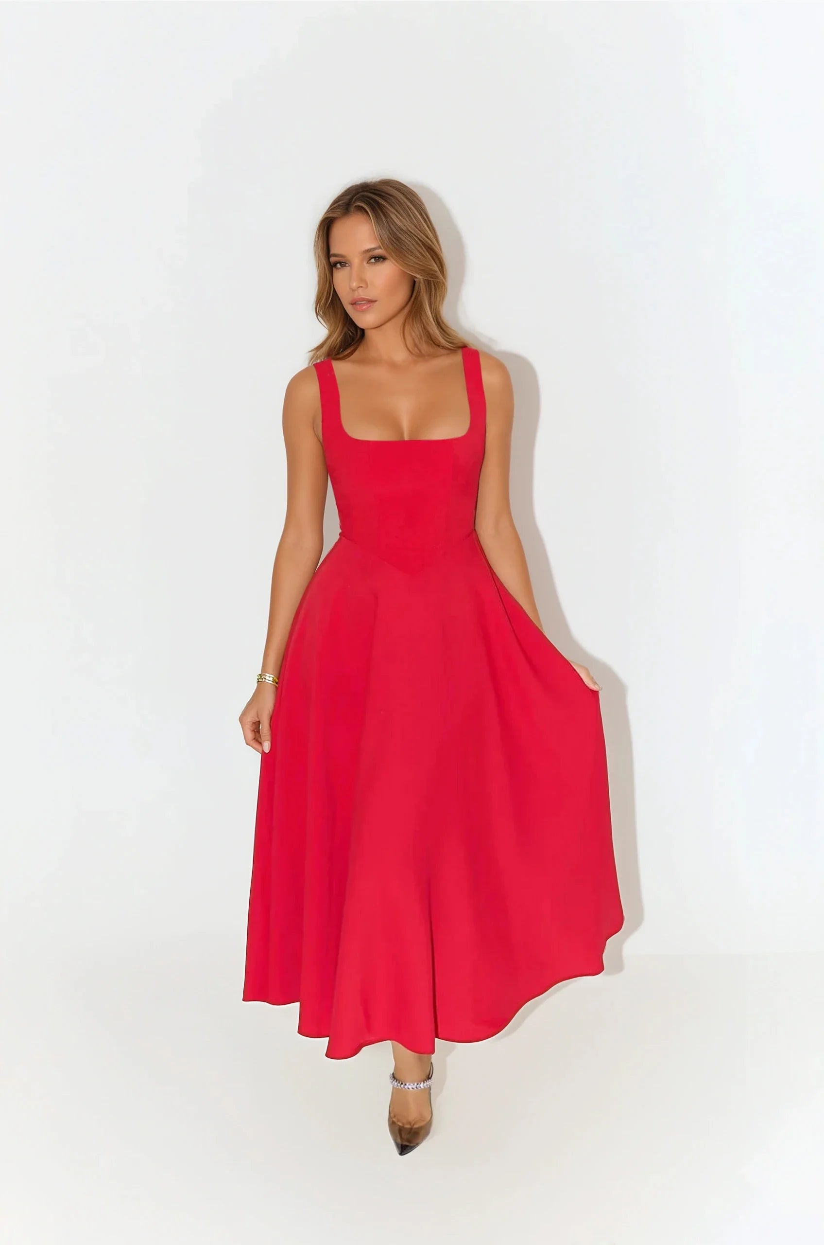 Sofia™  | Classy Midi Dress