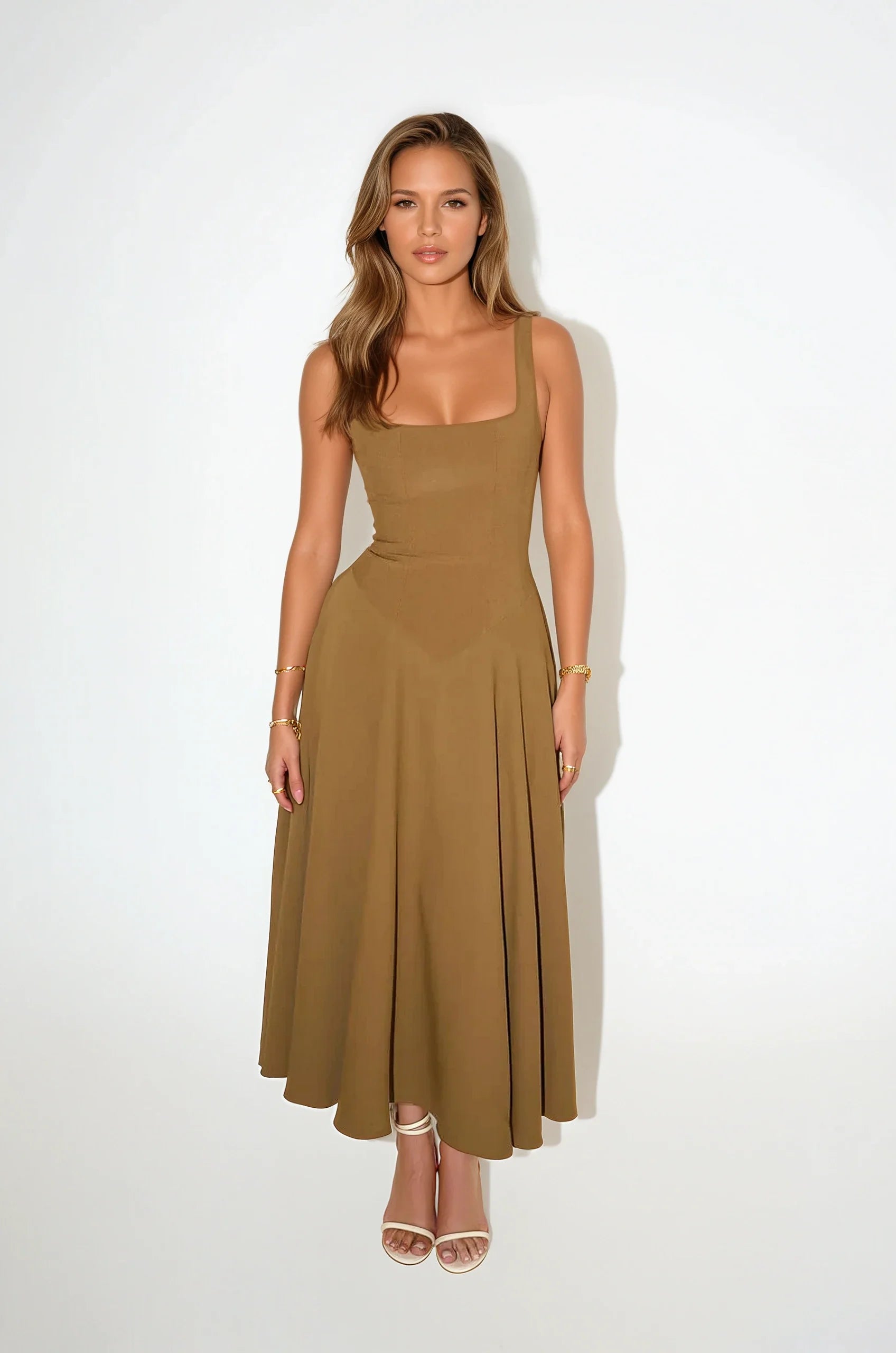 Sofia™  | Classy Midi Dress