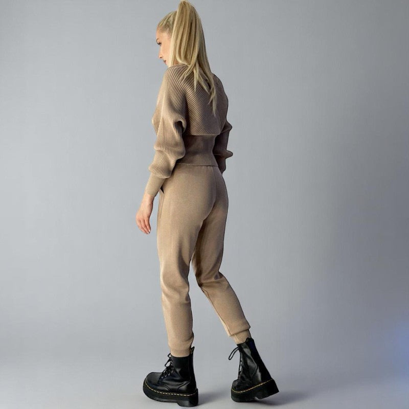Monelle™ |  Sweater + Pants Suit
