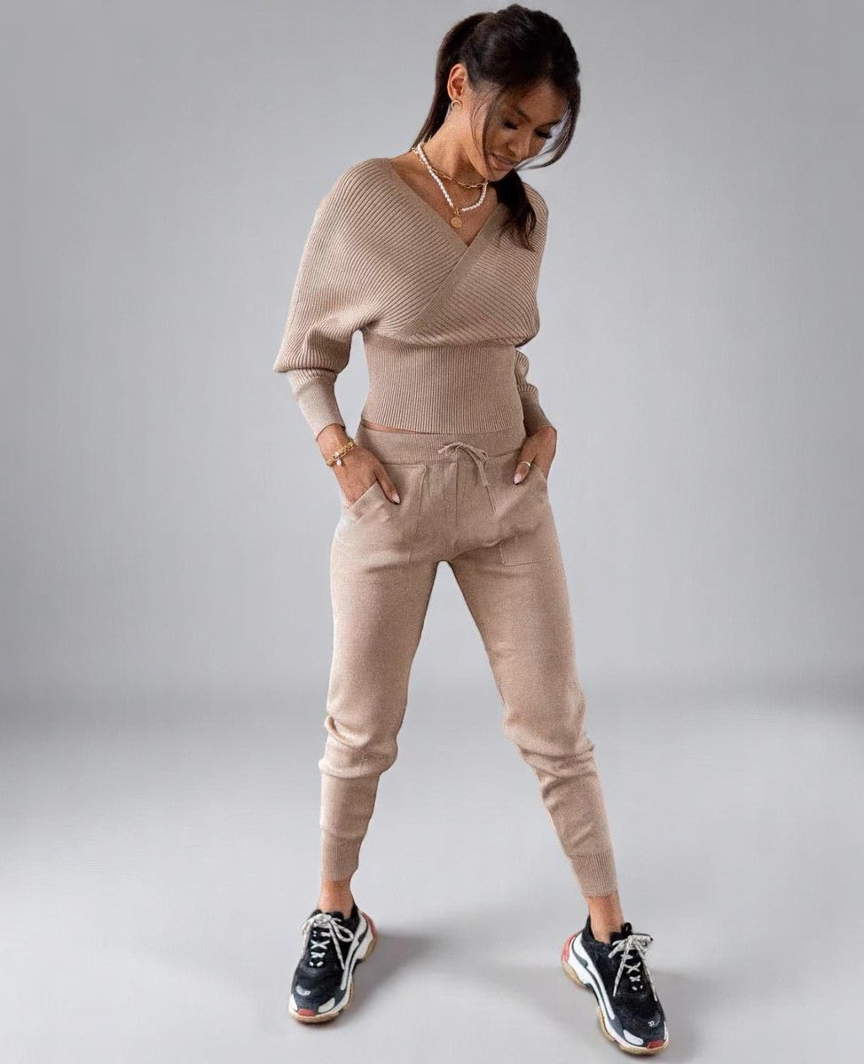 Monelle™ |  Sweater + Pants Suit