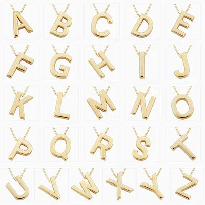 Susan | Necklace with Love Letter Initials | 18k Gold