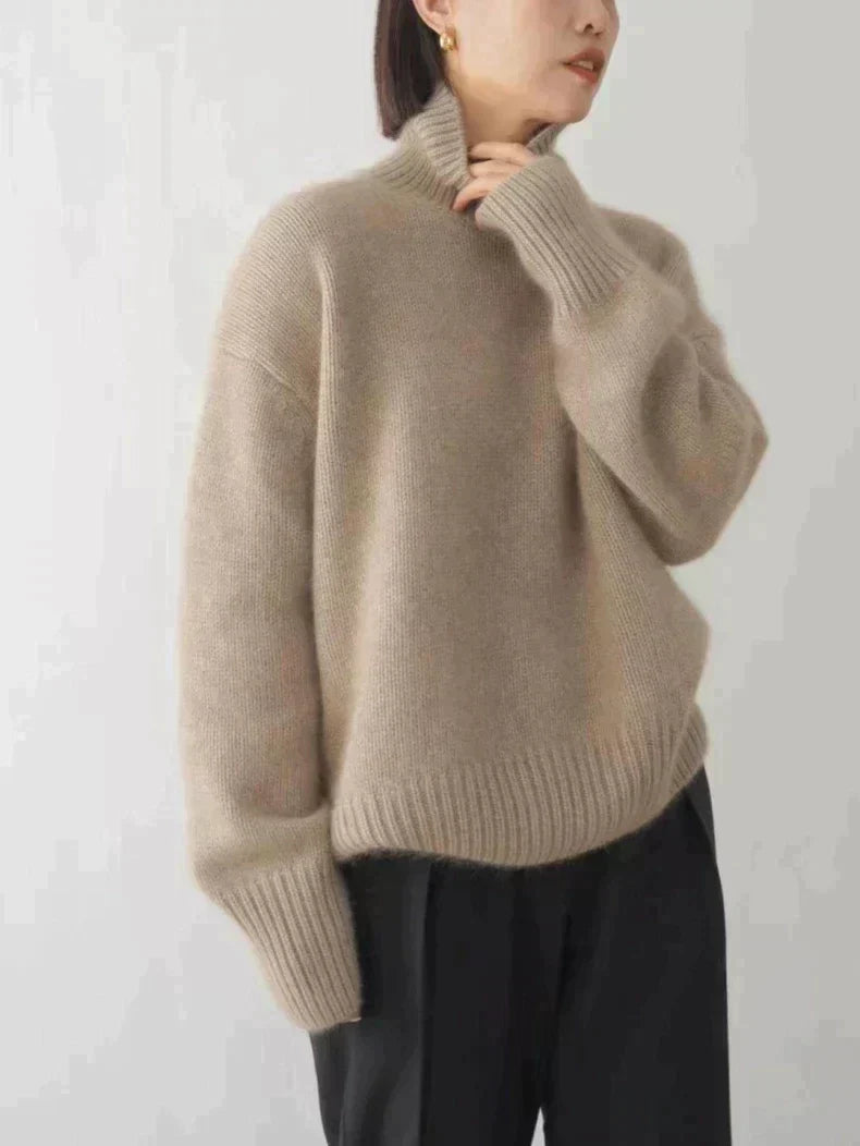 Isabella™ | Cashmere Turtleneck Sweater