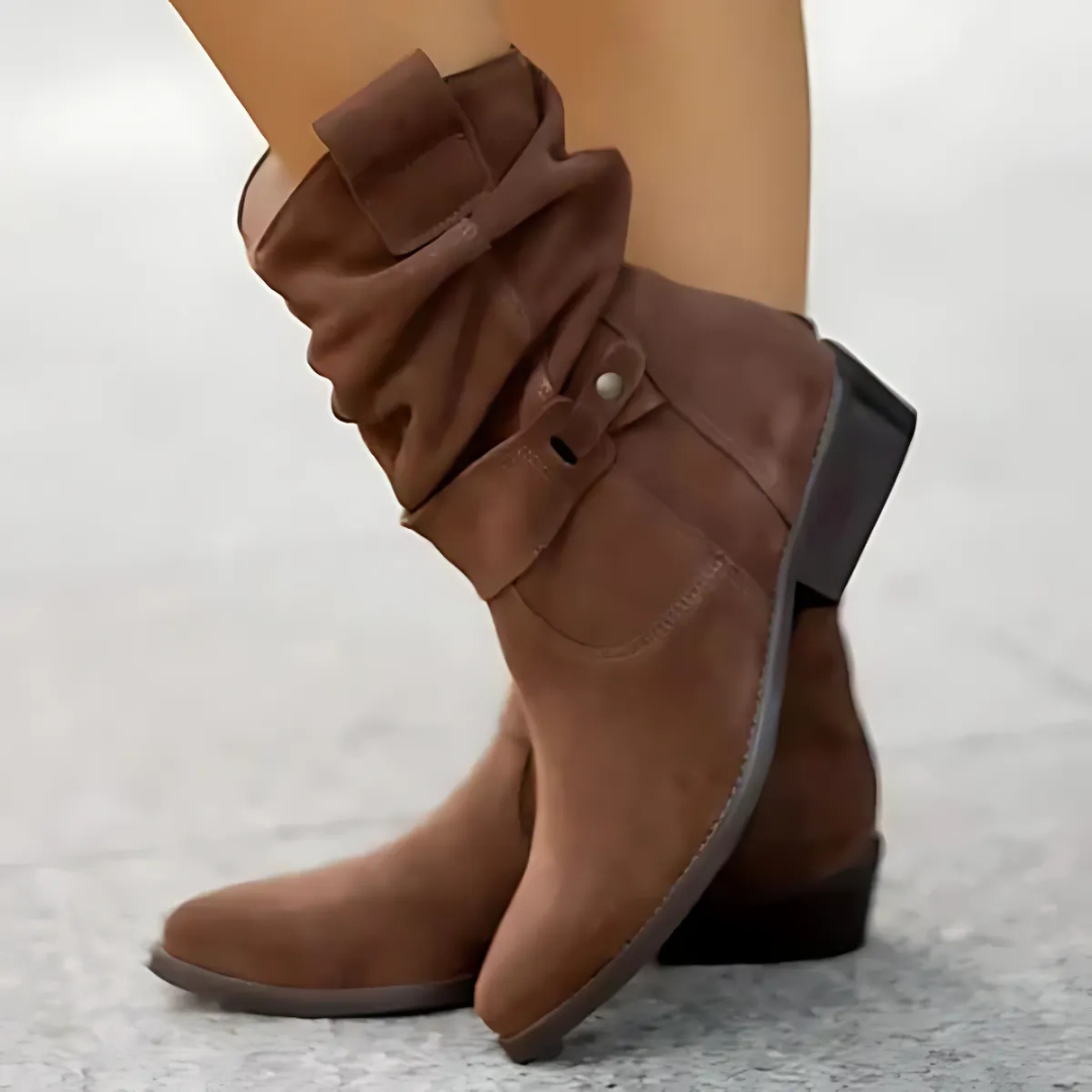 Margot™ | Suede Short Boots