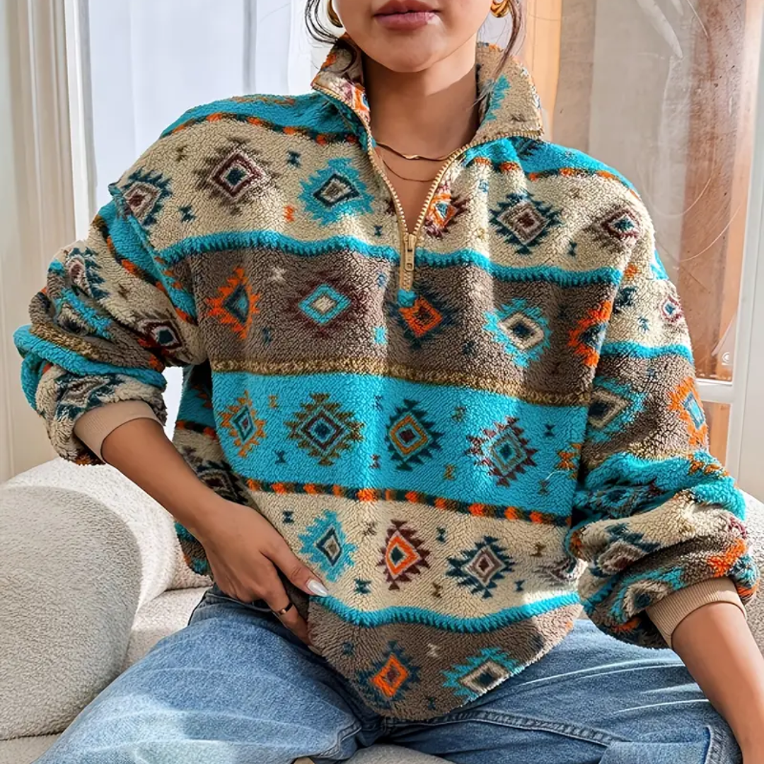 Mira™ | Boho Pattern Sweater