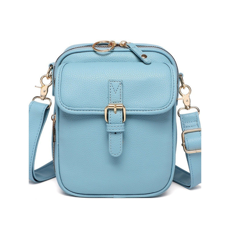 Crystal | Classic Leather Crossbody Bag