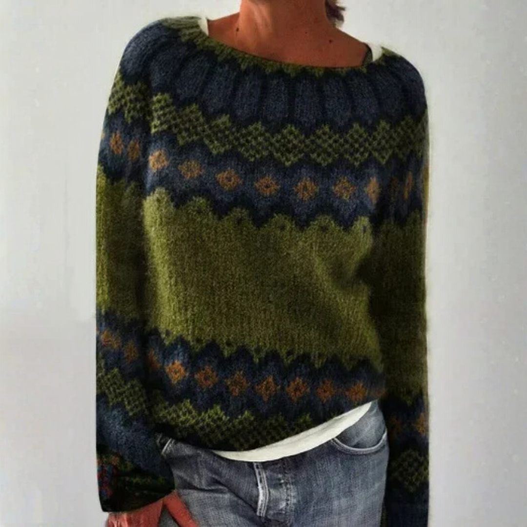 Charlene™ | Retro Winter Sweater