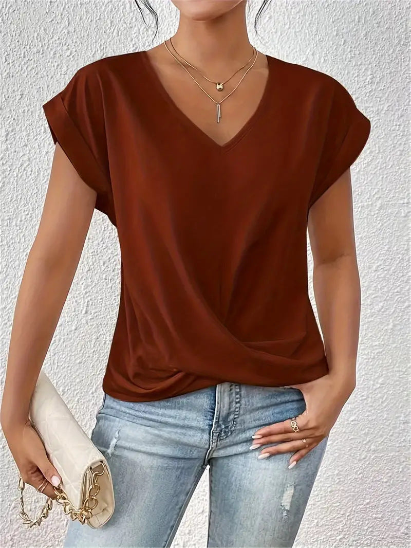 VintaFlow™ | Casual Loose Summer Shirt
