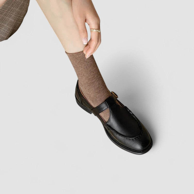 Avery™ | Orthopedic Square-Toe Mary Jane Shoes