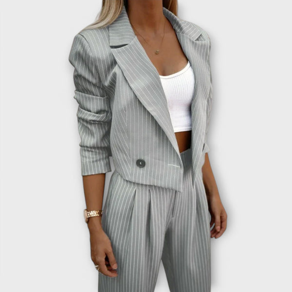 Monelle™ | Elegant Striped Set