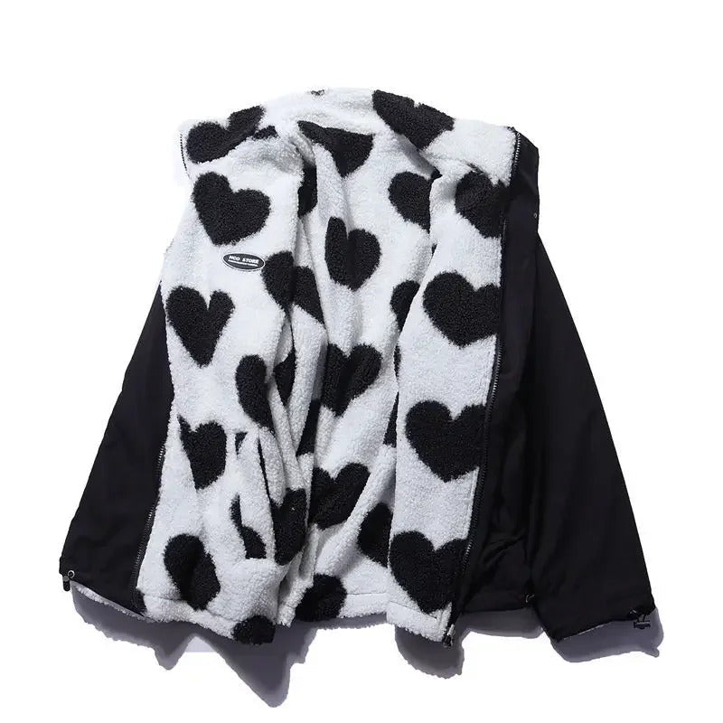 Evelyn™ | Reversible Hearts Jacket