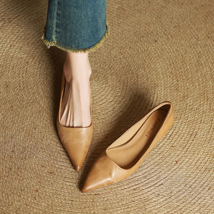 Gloria | Genuine Leather Heels