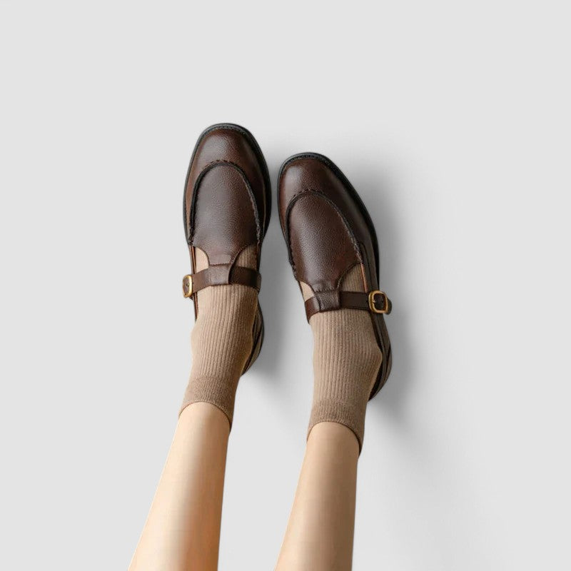 Avery™ | Orthopedic Square-Toe Mary Jane Shoes