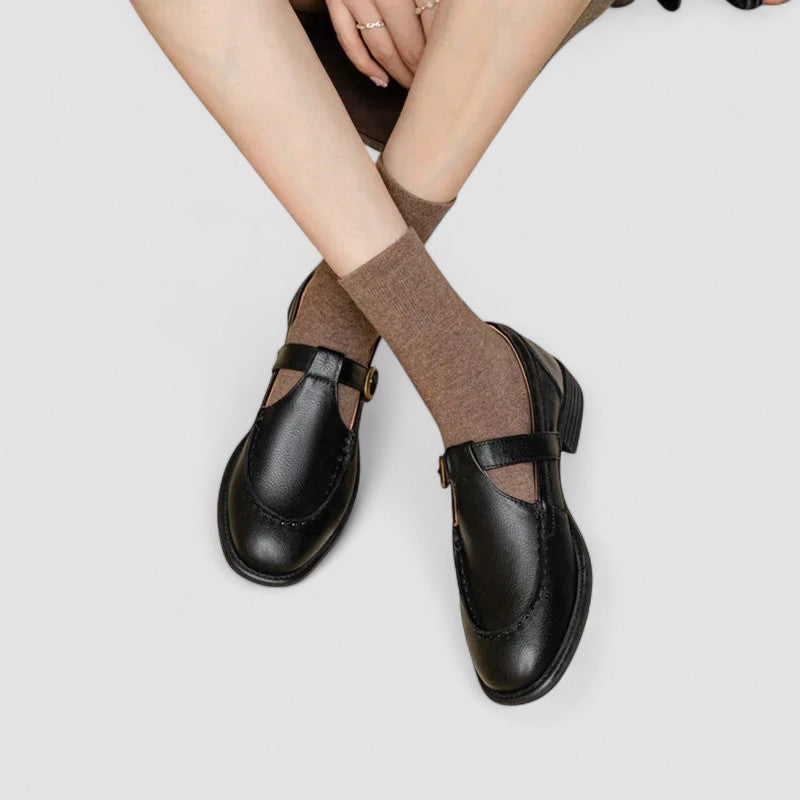 Avery™ | Orthopedic Square-Toe Mary Jane Shoes